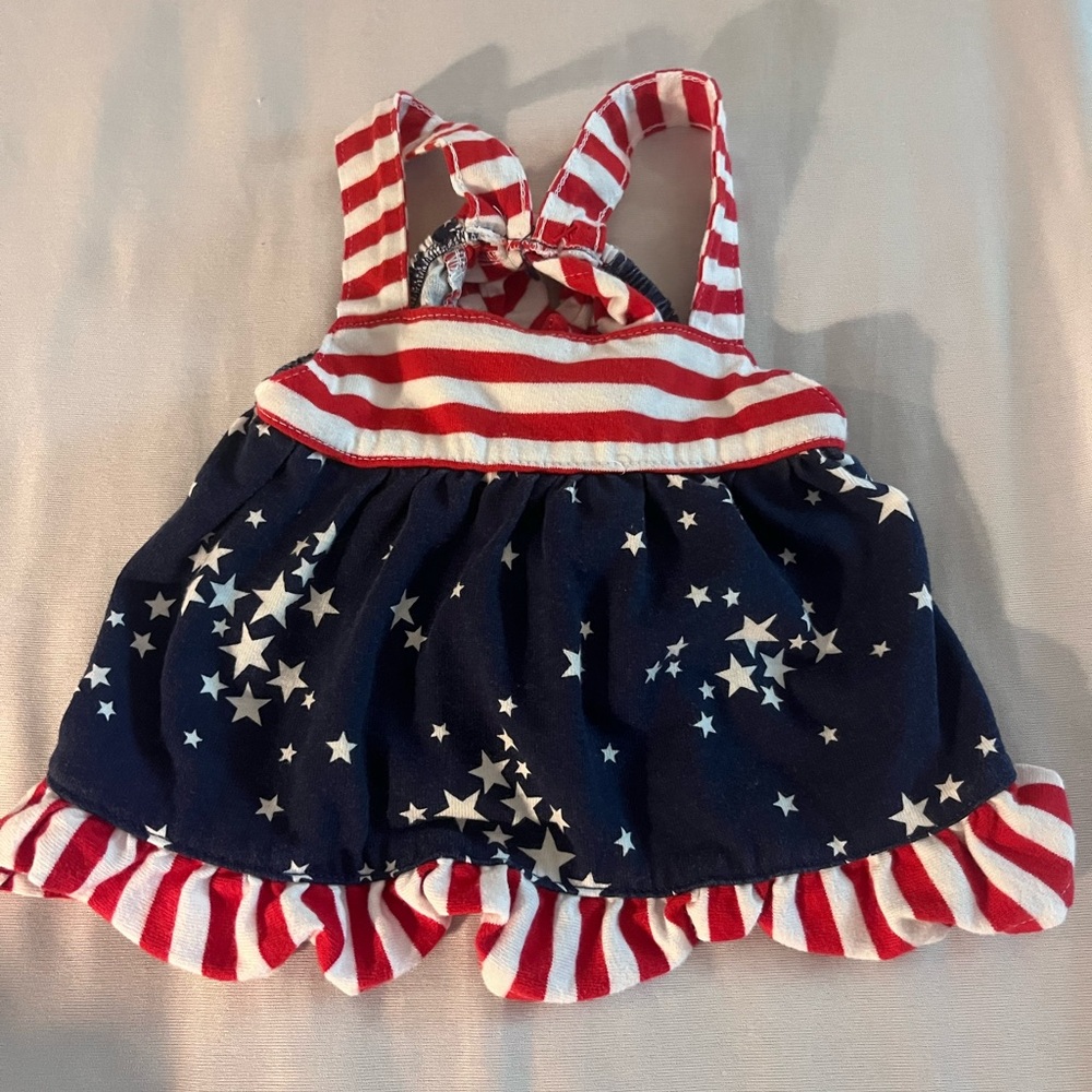 Cat & Jack Red and White Striped Baby Shirt